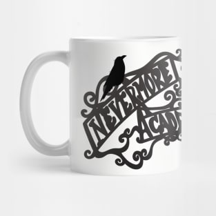 Crows at the gate of nevermore academy Mug